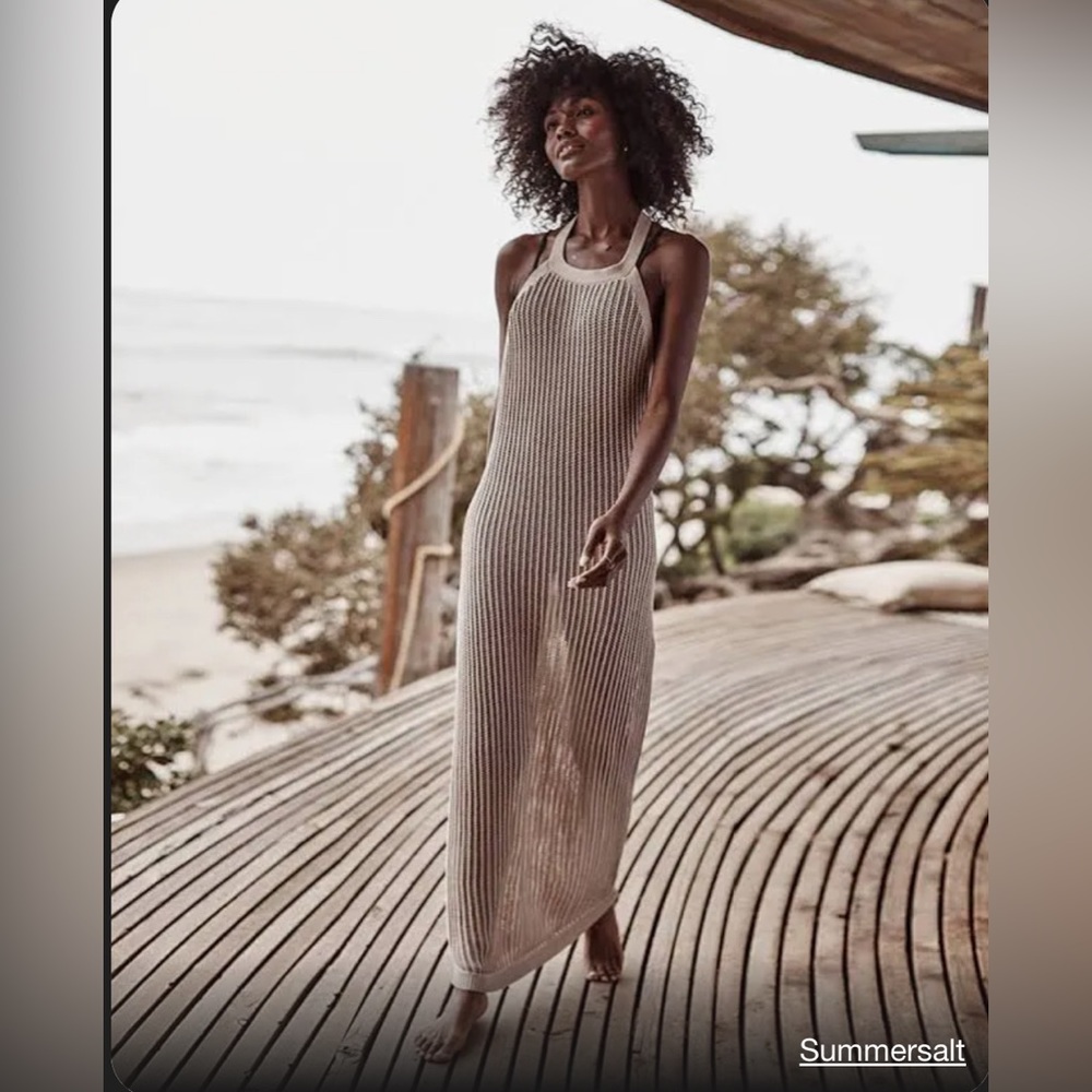 Summersault Halter Crochet Cover-Up